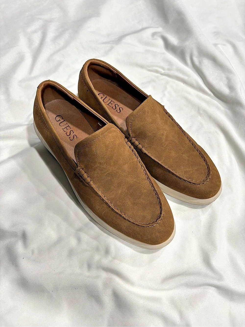 Guess Aarav Driving Loafer Brown US 8.5